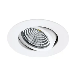 Online Eglo 3-TRIN DÆMP M/KIP SALICETO 2 INDBYGNINGSSPOT HVID LED 4W