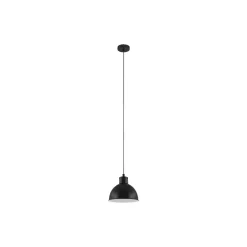Discount Eglo TRURO PENDEL SORT/HVID 21 CM