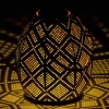 Online Eglo Z_SOLAR SOLCELLE LAMPE SORT/GULD/NØD 33,5 CM