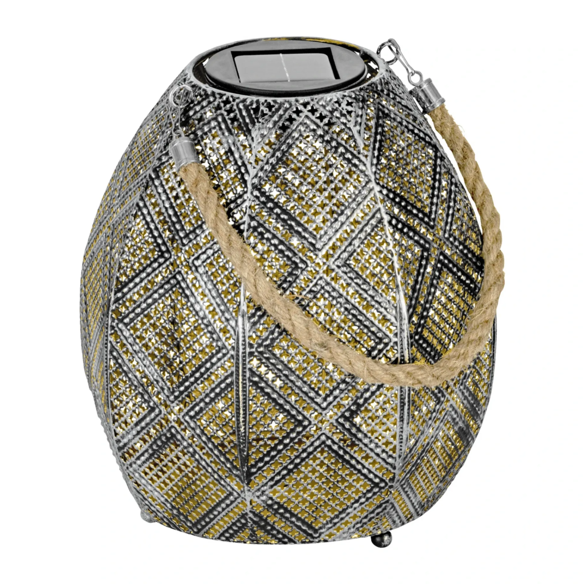 Online Eglo Z_SOLAR SOLCELLE LAMPE SORT/GULD/NØD 33,5 CM