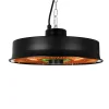 Best Eurom 4 FARVER LED LYS TERRASSEVARMER SORT 1500 W