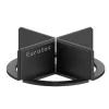 Discount Eurotec FORHØJELSESPROFIL 15X53X3MM SORT 100 STK