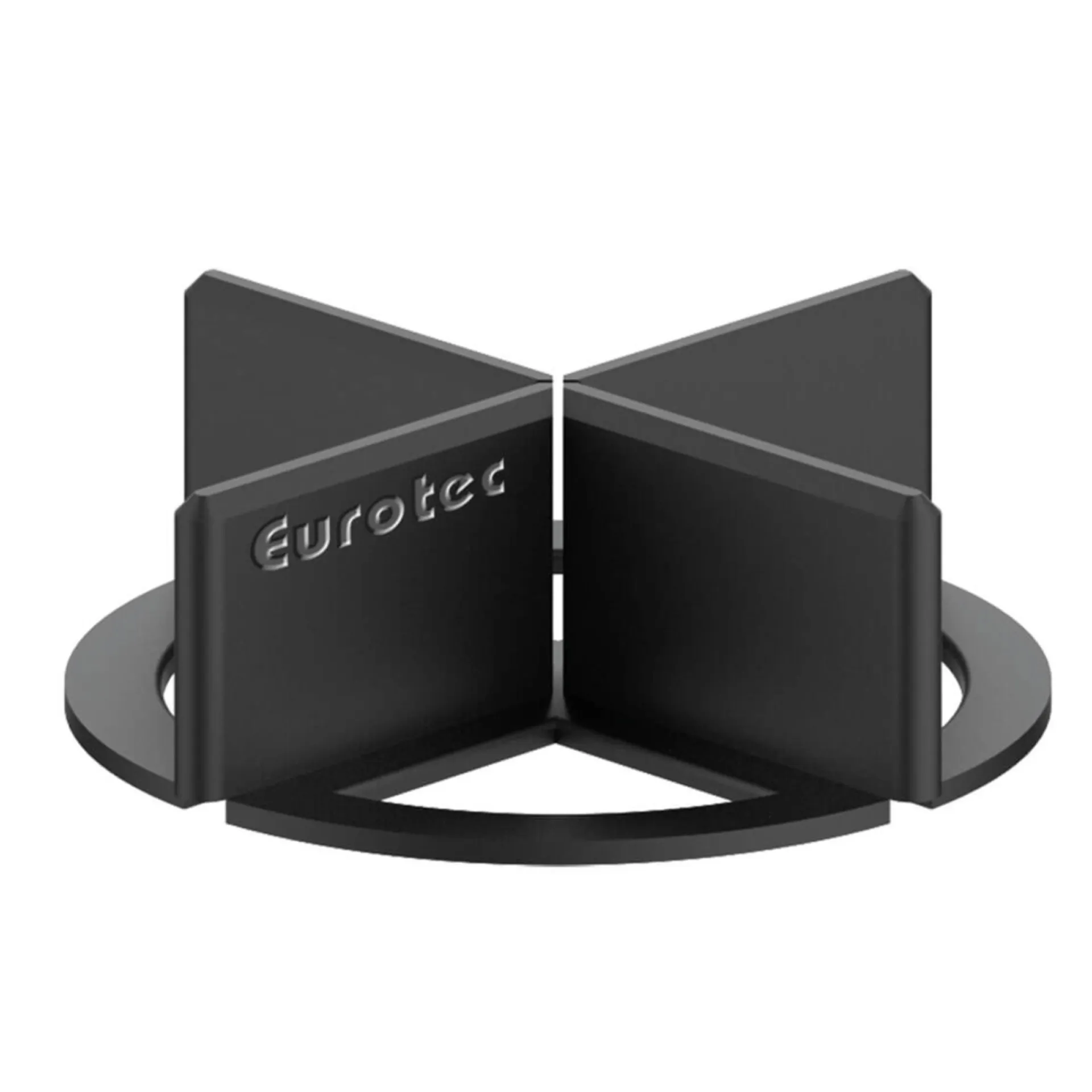 Discount Eurotec FORHØJELSESPROFIL 15X53X3MM SORT 100 STK