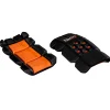 New Fento M2 POCKET KNÆBESKYTTER SORT/ORANGE ONE SIZE