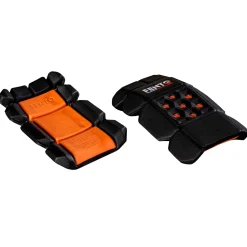 New Fento M2 POCKET KNÆBESKYTTER SORT/ORANGE ONE SIZE