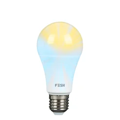New FESH SMART HVID LED PÆRE E27 STANDARD 9W