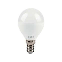 New FESH SMART HVID LED PÆRE E14 KRONE 5W