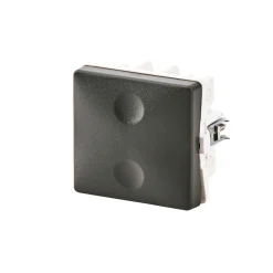 Clearance FESH SWITCH CURVELINE KRYDSNING - 1,0 MODUL AFBRYDER KOKSGRÅ