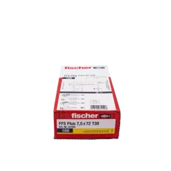 New FISCHER FFS KARMSKRUE 7,5X72 100 STK.