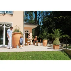 Outlet Garantia ANTIQUE AMPHORA 360L REGNVANDSBEHOLDER 780 X 1200 MM TERRACOTTA