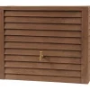 Hot Garantia WOODY 350L REGNVANDSBEHOLDER 400X1000X1240 MM MØRK BRUN