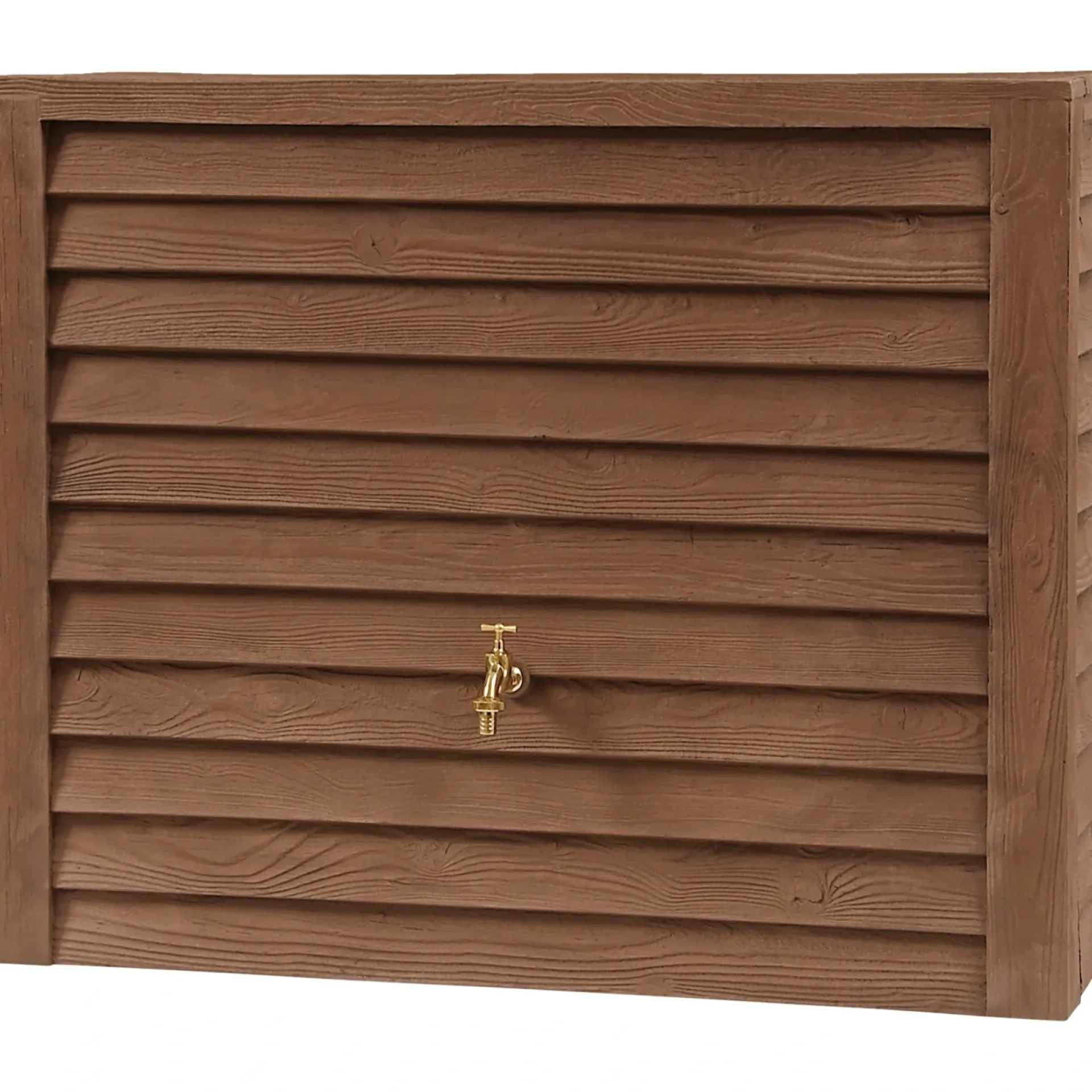 Hot Garantia WOODY 350L REGNVANDSBEHOLDER 400X1000X1240 MM MØRK BRUN