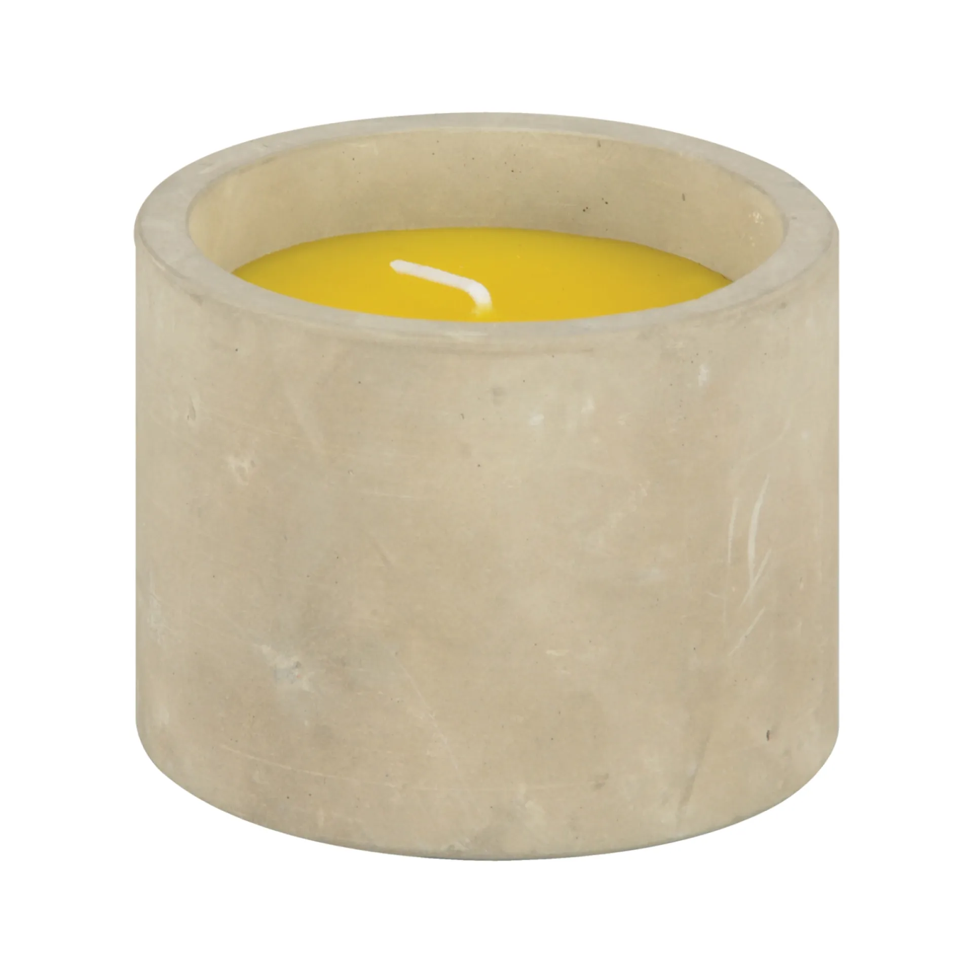 Discount Garden Life UDENDØRS STEARINLYS BETON GRÅ Ø8,5XH 6,8 CM