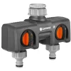 Outlet Gardena PREMIUM 2-VEJS VENTIL ½", 3/4", 1"