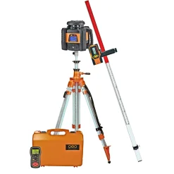 Best geo-Fennel FL 155 HV-G KOMPLET ROTATIONSLASER LASER: 600 M/FJERNBETJENING: 150 M
