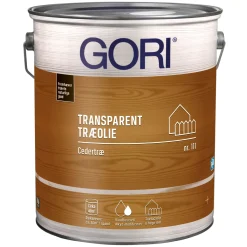 Outlet Gori 111 CEDERTRÆ OLIE 5 L TRANSPARENT