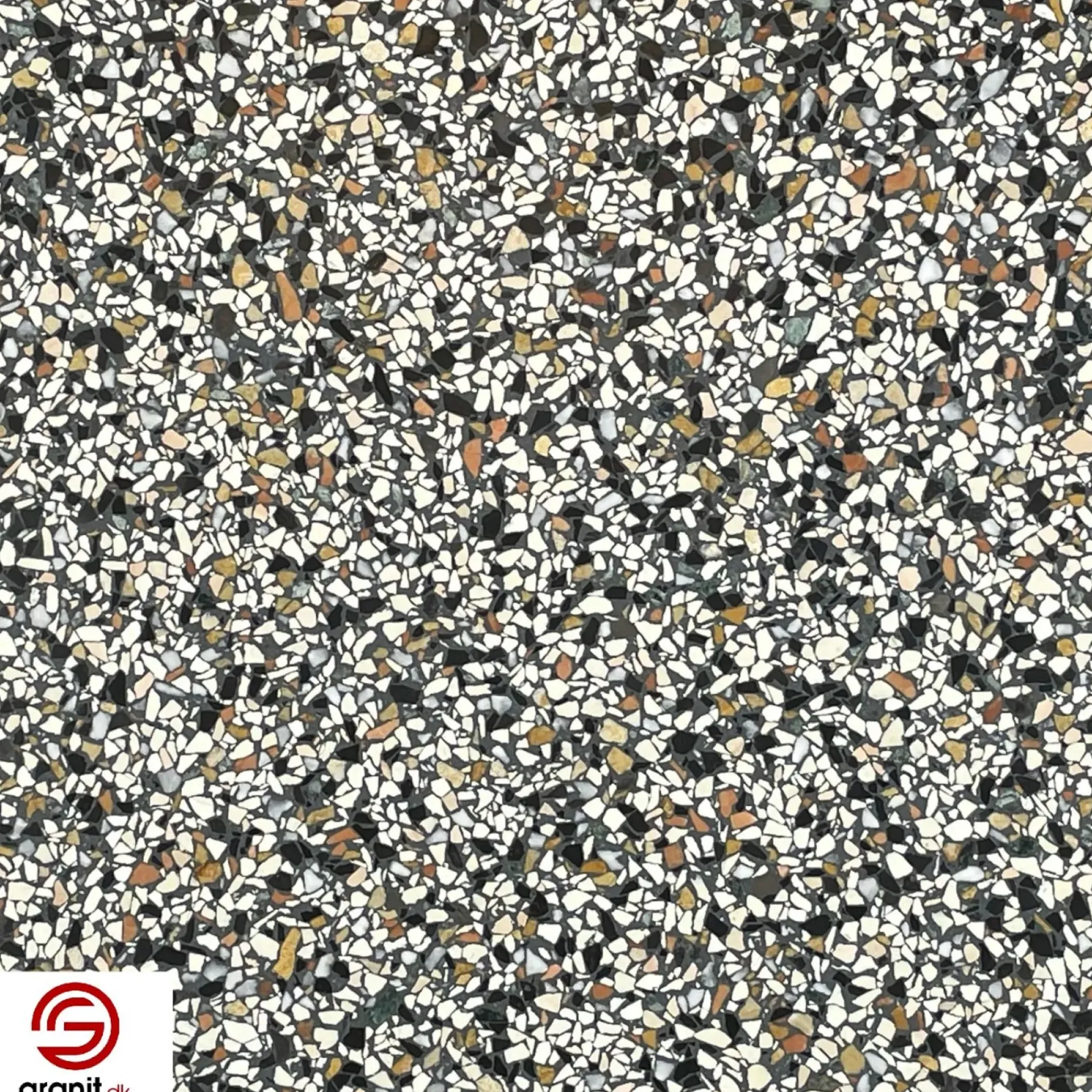 Hot Granit.dk KØBENHAVN TERRAZZOFLISE 40X40