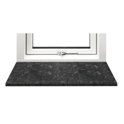 Clearance Granit.dk VINDUESPLADE 20 X 1300 X 2900 MM GRANIT STEEL GREY