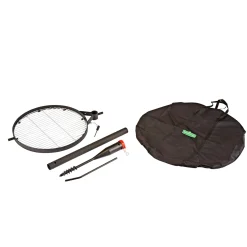 Online Greenhand THE PIT FIRE BÅLGRILL INKL. OXFORD FABRIC BÆRETASKE, GRILLRIST