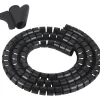Clearance Gripo 2M SORT KABELSKJULER Ø28 MM