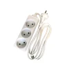 New Gripo STIKDÅSE 3 UDTAG U/JORD HVID 1,5 M KABEL
