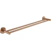 Hot Grohe ESSENTIALS QUICKFIX, DOBBELT HÅNDKLÆDESTANG MAT KOBBER 60 CM
