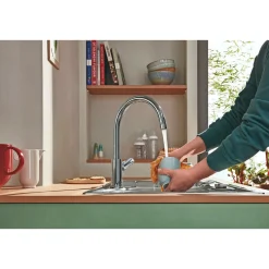 Sale Grohe START EDGE QUICKFIX, C-TUD KØKKENARMATUR KROM
