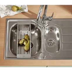 Hot Grohe START EDGE QUICKFIX, C-TUD, M/UDTRÆK KØKKENARMATUR KROM