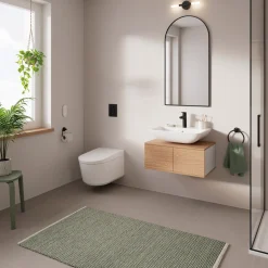Best Grohe START QUICKFIX TOILETBØRSTE MAT SORT