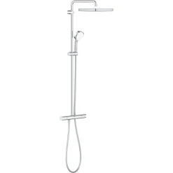 Hot Grohe TEMPTESTA 250 CUBE BRUSESYSTEM KROM