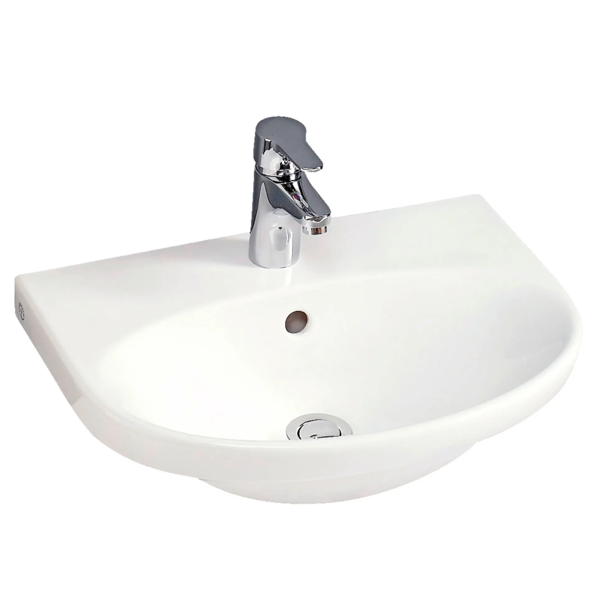 Clearance Gustavsberg NAUTIC NAUTIC 5550 HÅNDVASK 50 CM HVID