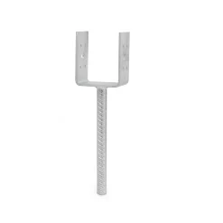 New Habo U-FORM STOLPEBÆRER 75X85X200 MM VARMGALVANISERET