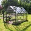 Clearance Halls ICON 8 DRIVHUS EKSKL. SOKKEL 3 MM DELT GLAS SORT 9,7 M2