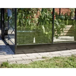 Online Halls QUBE 68 STÅLFUNDAMENT SORT 5,1 M2