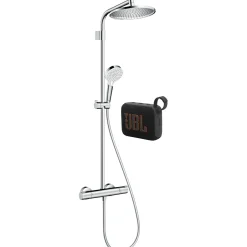 Hot Hansgrohe CROMETTA S240 INKL. HØJTALER BRUSESYSTEM KROM
