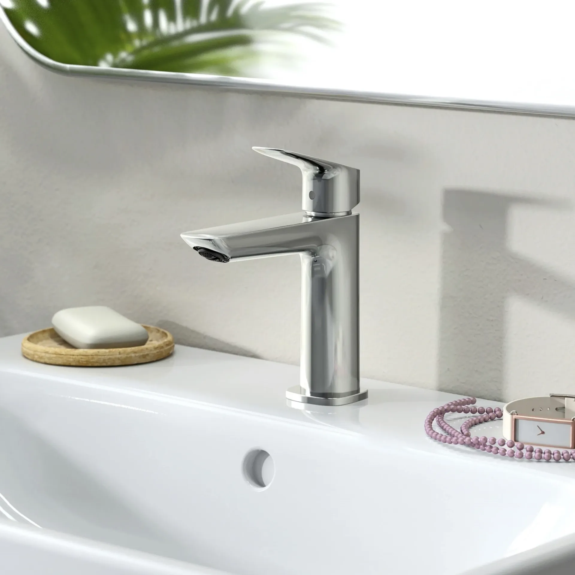 New Hansgrohe LOGIS 110 FINE HÅNDVASKARMATUR 1-GREB KROM