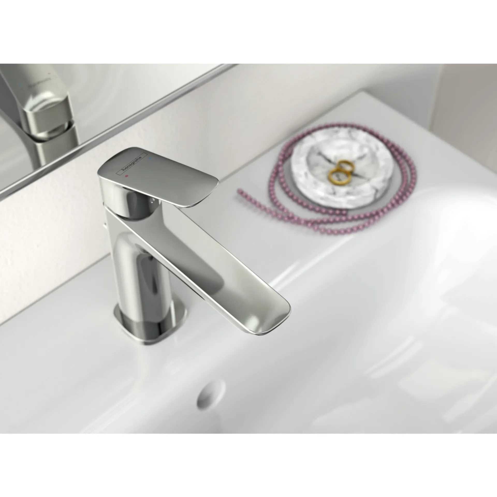 New Hansgrohe LOGIS 110 FINE HÅNDVASKARMATUR 1-GREB KROM