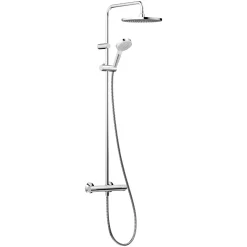 Best Hansgrohe MOVENTA ECOSMART S240 BRUSESYSTEM KROM