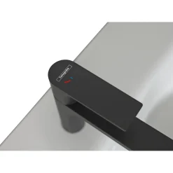 Outlet Hansgrohe REBRIS 80 COOLSTART HÅNDVASKARMATUR 1-GREB MAT SORT