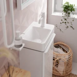 Outlet Hansgrohe TECTURIS S80 COOLSTART HÅNDVASKARMATUR 1-GREB MAT HVID