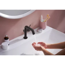Hansgrohe TECTURIS S110 COOLSTART HÅNDVASKARMATUR 1-GREB MAT SORT