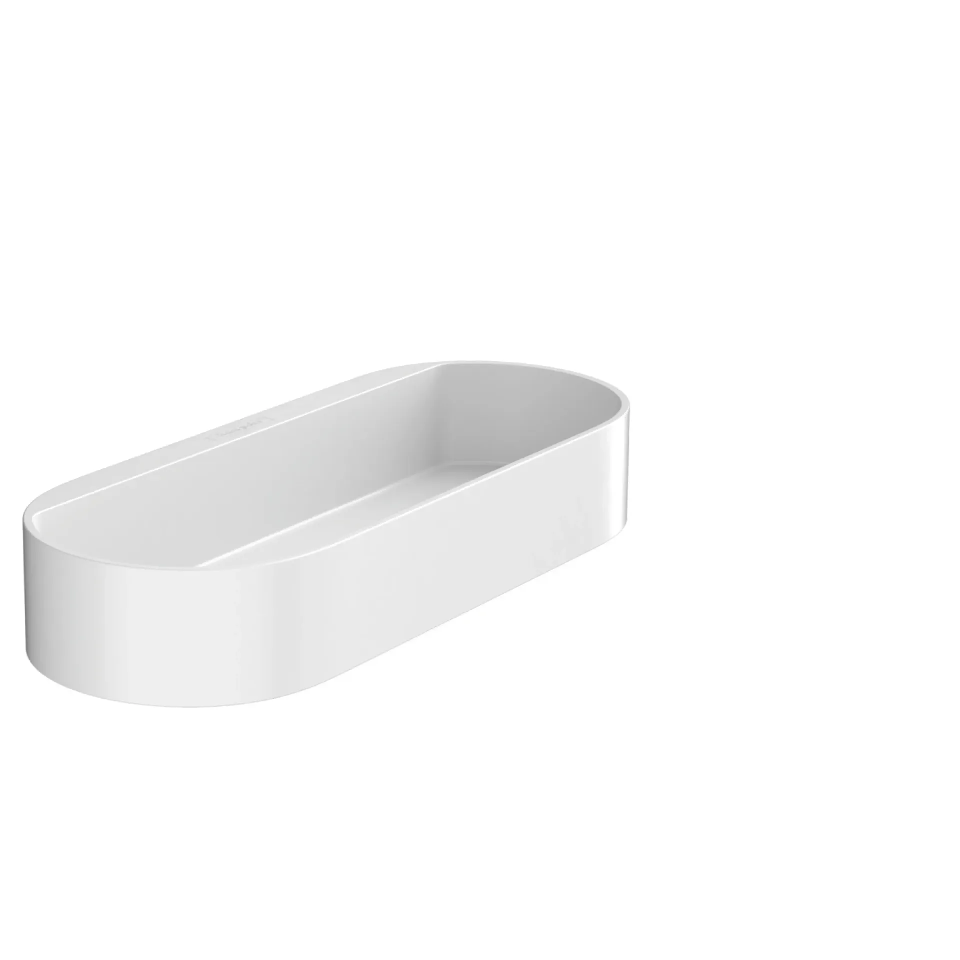 Sale Hansgrohe WALLSTORIS OPBEVARINGSKURV MAT HVID 250 X 39 MM