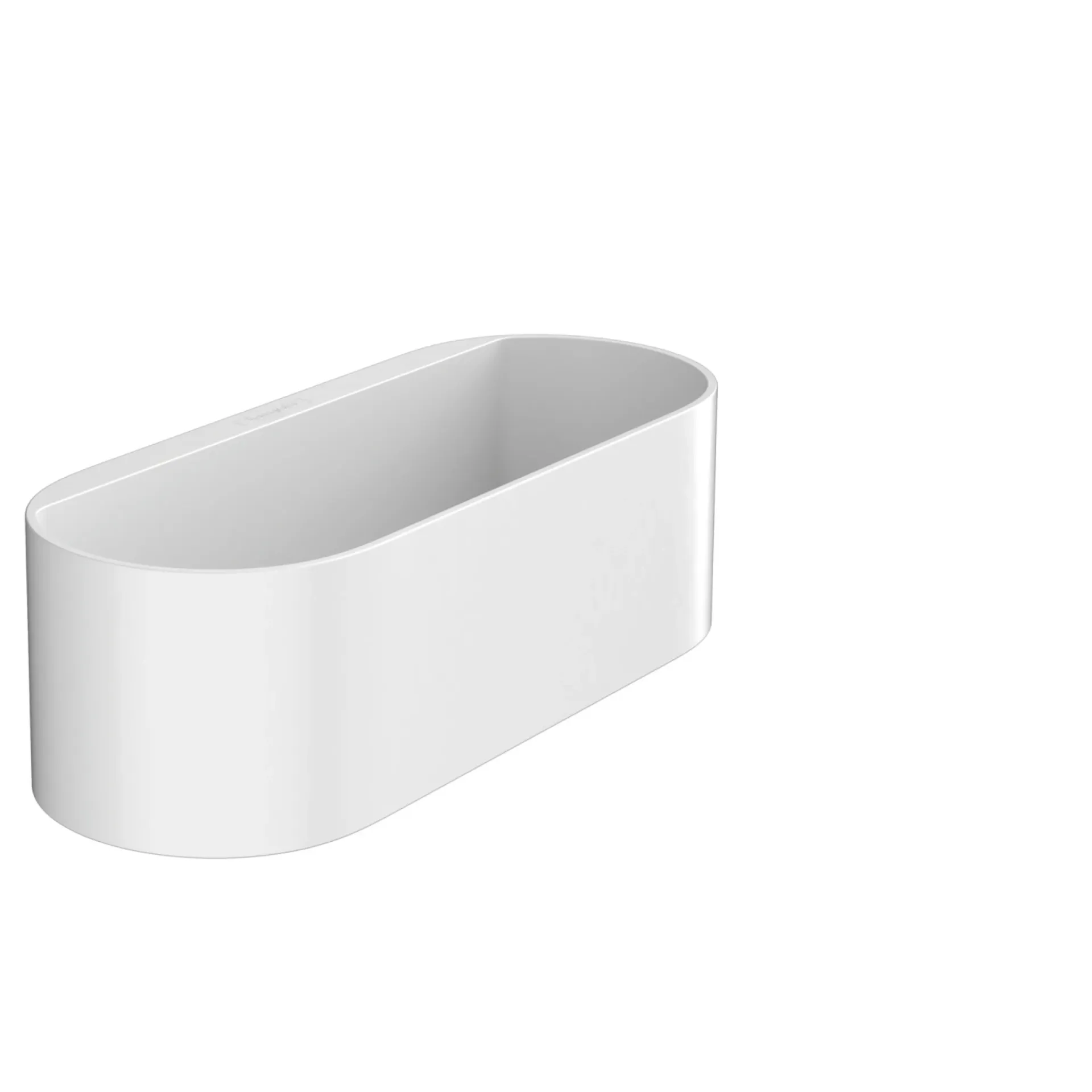 Clearance Hansgrohe WALLSTORIS OPBEVARINGSKURV MAT HVID 250 X 71 MM