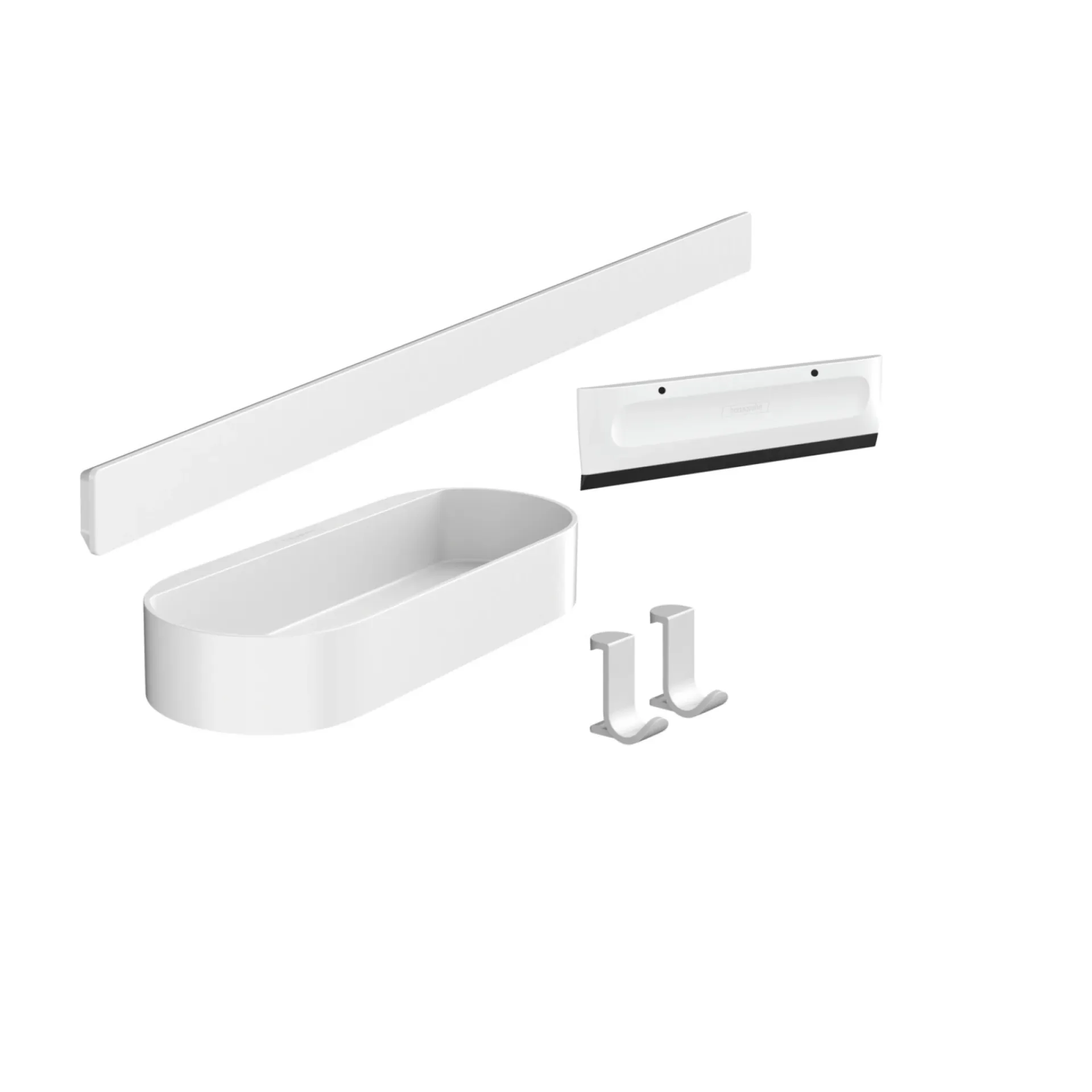 New Hansgrohe WALLSTORIS TILBEHØR TIL BRUSER MAT HVID