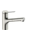 Online Hansgrohe ZESIS M33 150 KØKKENARMATUR BØRSTET KROM