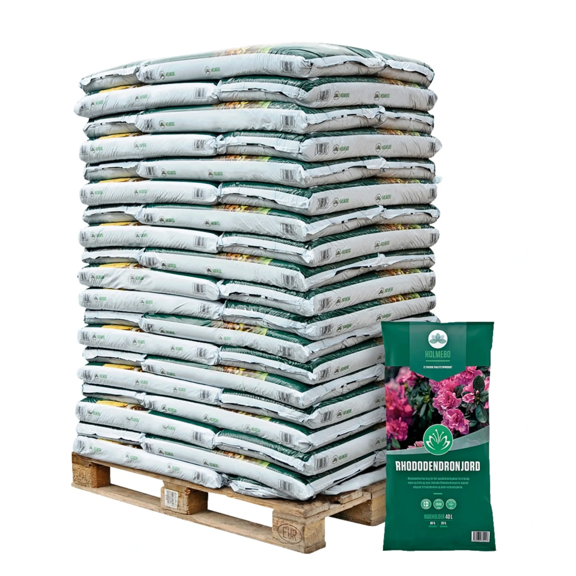 Online HOLMEBO 60 POSER Á 40 LTR RHODODENDRON JORD 2400 L