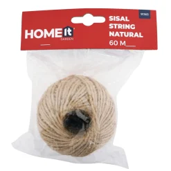 Hot HOME it GARDEN SISAL SNØRE 60 METER