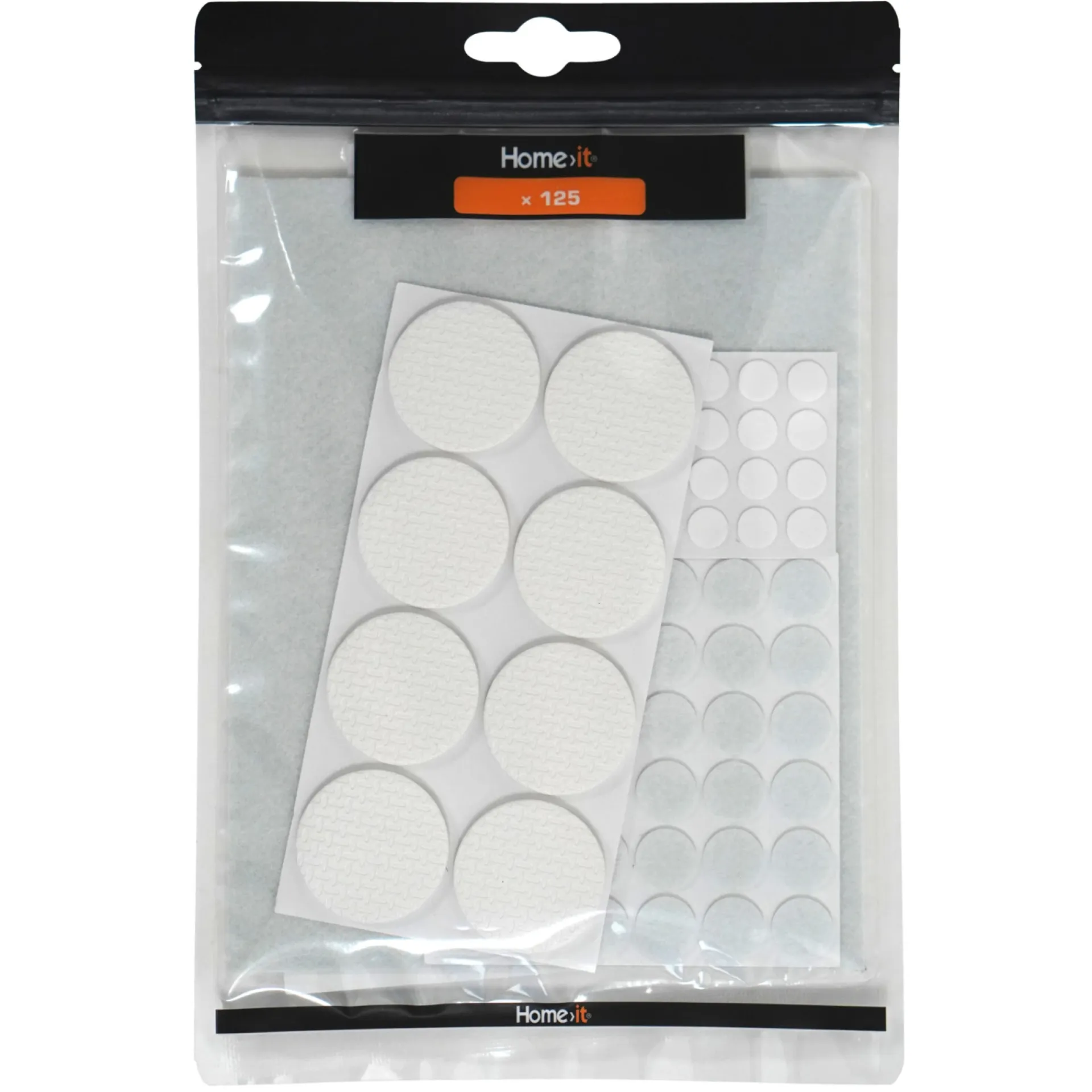 Discount Home>it ASSORTERET FILTPUDESÆT HVID 200X160X2 MM 125 STK