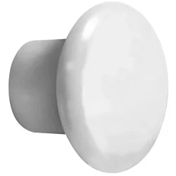 Discount Home>it MØBELKNOP HVID Ø32 MM 2 GREB