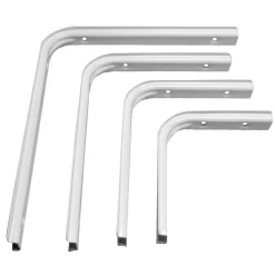 Discount Home>it U-PROFIL HYLDEKNÆGTE 125X150 MM HVID 1 STK